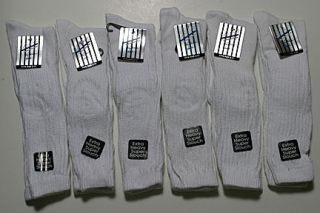 Pairs Womens 100% Cotton White Heavy Slouch Socks