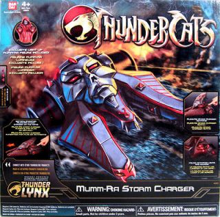 Thundercats MUMM RA STORM CHARGER Vehicle with Mummra Figure New in 