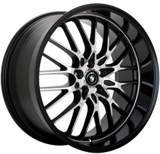 15x6.5 Konig Lace Black Wheel/Rim(s) 4x100 4 100 15 6.5