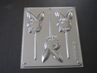 playboy bunny tux chocolate candy mold new 