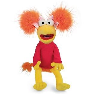 fraggle rock red soft toy retro plush 14 time left