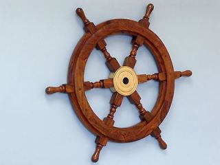 Wooden Ship Wheel 18 Nautical Ships Wheel Nautical Steering Wheel