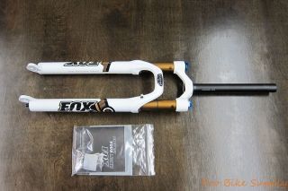 2013 FOX 32 FLOAT 29 100 CTD ADJ FIT WHITE FACTORY FORK 9mm 1 1/8 