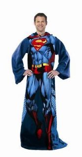 Superman The World Hero Comfy Costume Snuggie Throw Blanket WB DC 