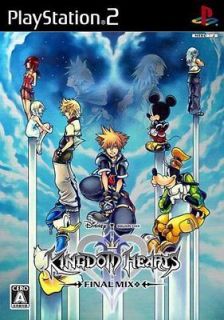 Kingdom Hearts II 2 Final Mix + Limited Book Another Report PS2 Japan