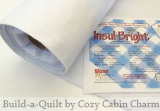 Insul Bright Insulating Lining Fabric (Select a Size​) from $5.99 
