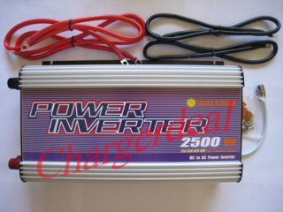 NEW Stackable 2500W Power Inverter 24V DC to 110V AC WATT 5000W