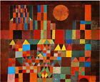 castle and sun paul klee repro oil painting enlarge buy