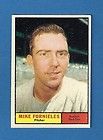 1961 topps 113 mike fornieles vg ex red sox buy