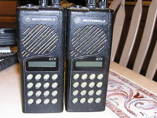 motorola gtx 800mhz portable handheld repeater radio time left