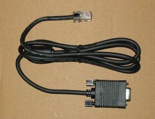 Serial RS232 programming cable for Philips & Simoco PRM80 series 