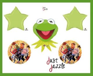 Muppet Movie Kermit the Frog Miss Piggy Balloon Birthday Party Supply 