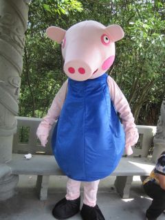 pretty peppa pig adult mascot costume fancy from china time