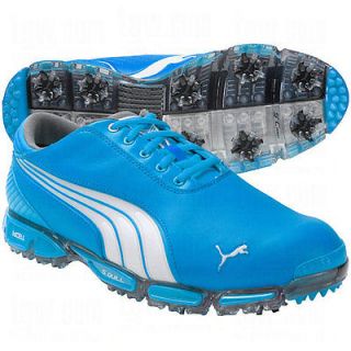 New Puma Super Cell Fusion Ice LE Golf Shoes VIVID BLUE Size 14 Rickie 