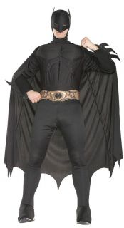 Mens Large Deluxe Batman Begins Muscle Chest Costume   Batman Begins 