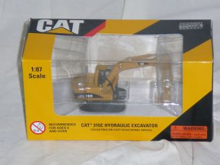 87 scale cat 315c hydraulic excavator norscot 55107 from