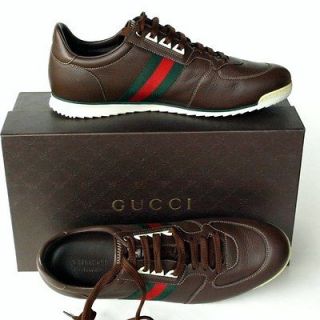 GUCCI New Mens Designer Shoes Sneakers sz 13.5 G   14 Authentic 