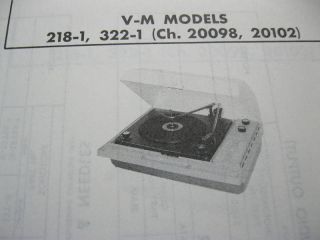 vm voice of music 218 1 322 1 phonograph photofact