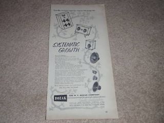 bozak b 310 b 207a speaker ad 1955 article very