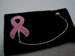 Newly listed Lot of 5 Breast Cancer Awareness Pink Ribbon Purse Hanger 