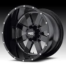 moto metal 962 18x10 gloss black wheels 