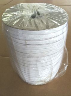 inch width white knitted elastic roll 288 yards