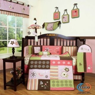 Newly listed Boutique Floral Dream 13PCS CRIB BEDDING SET