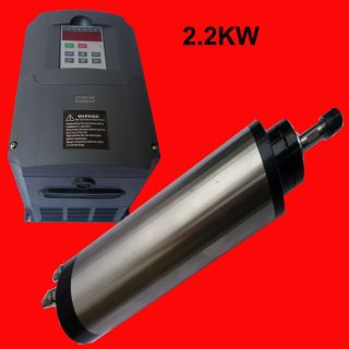 2kw water cooled spindle motor er20 inverter drive from