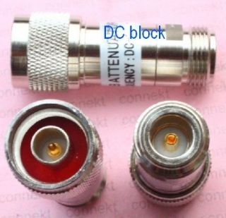 male to female RF Coaxial DC VARIABLE POWER block 100 6000MHz 50ohms