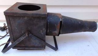 Antique Vintage Electric Magic Lantern Projector AS IS Parts Restore 