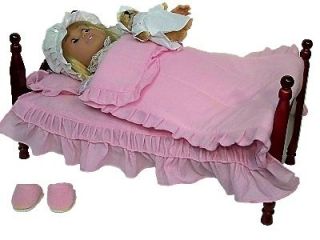 NEW 18 DOLL BED & BEDDING FOR AMERICAN GIRL DOLLS ( BUY 2 TO STACK AS 