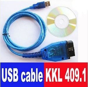 P02 USB cable KKL VAG COM For 409.1 VW/AUDI OBD2 OBD USB VAG COM 409