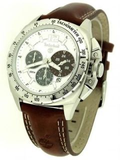 Timberland Mens QT7122203 Stainless Steel Chronograph Watch 100m WR
