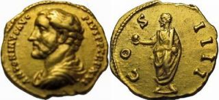 ANTONINUS PIUS 138 161 A.D. AV Aureus 20mm 6.84g Rome Mint 