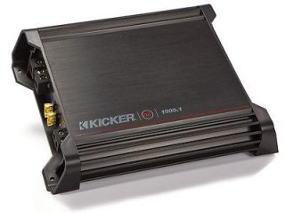 KICKER DX1000.1 DX SERIES 1000W MONOBLOCK CLASS A/B AMPLIFIER 11DX1000 
