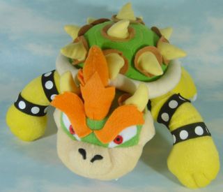 Newly listed new super mario bros bowser 10 soft plush toy doll