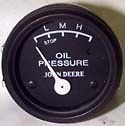 New Oil Pressure Gauge fits John Deere 2 Cylinder Tractors 50 thru 830