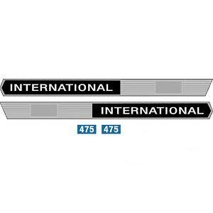 International Case IH Tractor Model 475 Decal Set