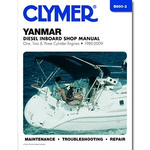 Clymer Yanmar Diesel Inboard Shop Manual   One, Two & Three Cylinder 