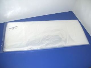 50 clear 20 x 24 poly bags 1 mil plastic