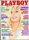 Playboy December 1995 Farrah Fawcett   Courtney Cox, George Forman 