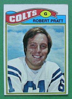 robert pratt 1977 topps 456 colts 5 for 4 time