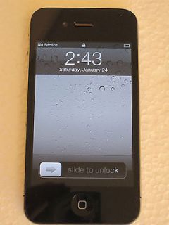 apple iphone 4 16gb black unlocked smartphone 