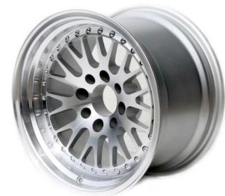15X8 VARRSTOEN V3 CCW STYLE WHEEL 4x100 +25 MACHINED FACE FIT CIVIC SI 