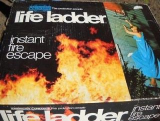 AMERICAN LA FRANCE life ladder instant FIRE ESCAPE 15 ft, Deer Stand 