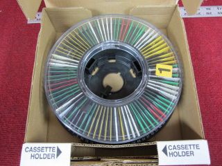 Kodak Carousel 35mm Color Coded Slide Projector Tray with slide 