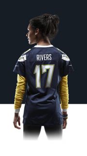    Philip Rivers Womens Football Home Game Jersey 469914_422_B_BODY