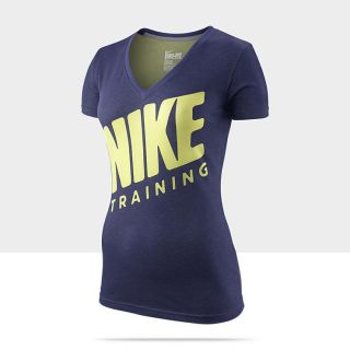 shirt da training Nike Dri FIT Slim Graphic   Donna 485342_424_A