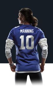    Eli Manning Womens Football Home Game Jersey 469909_495_B_BODY