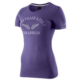Nike L.A. (USATF) Womens T Shirt 467037_521_A